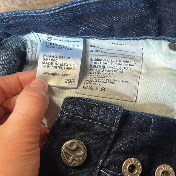 AG Jeans, The Nomad Slim Fit. 29R. Button fly - Picture 11 of 12